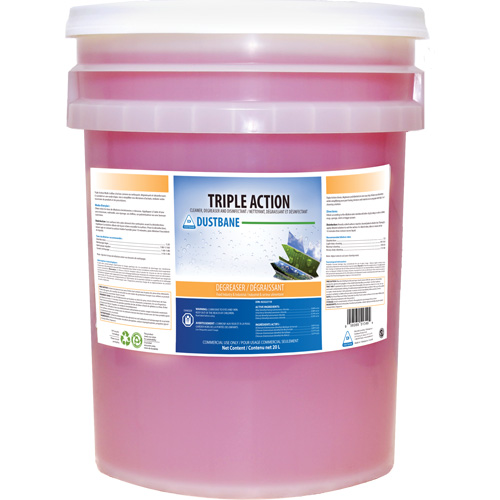 Nettoyant et d&eacute;graissant d&eacute;sinfectant Triple Action, 20 L, Seau NRZ Safety Inc.