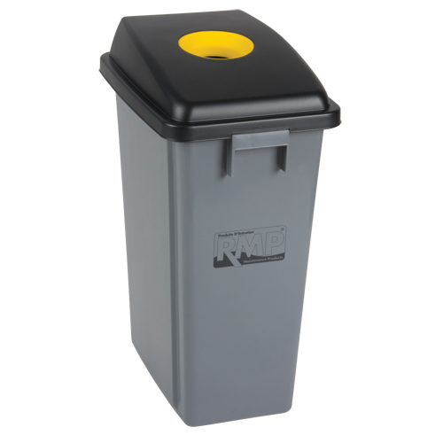 Waste Classification - Lid, Open Lid, Plastic, Fits Container Size: 17-1/4" x 12-1/2" NRZ Safety Inc.