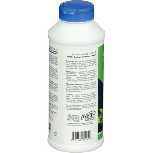 Biodegradable Hand Cleaner, Powder, 0.406 lbs., Bottle, Scented NRZ Safety Inc.