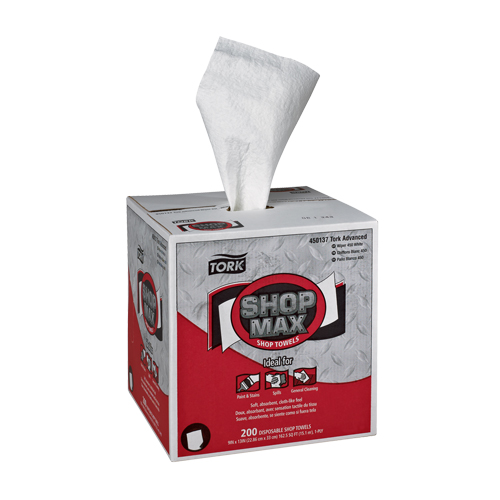 Chiffons pour atelier Advanced ShopMax, Tout usage, 13" lo x 9" la NRZ Safety Inc.