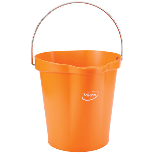 Food Hygiene Bucket, Tangerine, 3 US gal. NRZ Safety Inc.