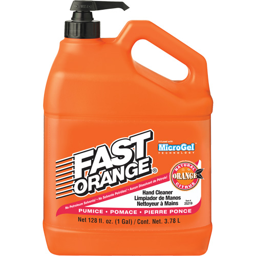 Nettoyant &agrave; mains, Pierre ponce, 3,78 L, Bouteille &agrave; pompe, Fraîcheur NRZ Safety Inc.