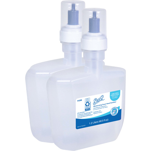 D&eacute;sinfectant moussant et hydratant pour les mains Pro de Scott, 1200 ml, Cartouche de recharge, 62% alcool NRZ Safety Inc.