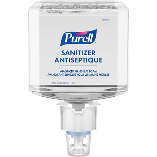 D&eacute;sinfectant pour les mains avanc&eacute; en mousse ES4, 1200 ml, Cartouche de recharge, 70 % alcool NRZ Safety Inc.