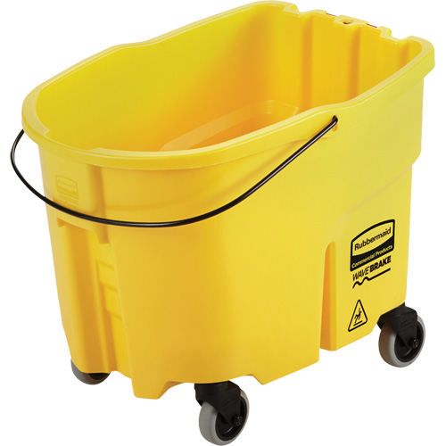 Seau pour vadrouille Wavebrake, Capacit&eacute; de 8.75 gal. US (35 pintes), Jaune NRZ Safety Inc.
