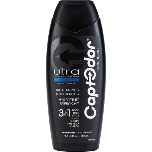3 in 1 Shower Gel, 400 ml, Ultra Freshness, Bottle NRZ Safety Inc.