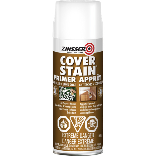 Cover Stain&reg; Oil-Base Primer Sealer, Aerosol Can, White NRZ Safety Inc.