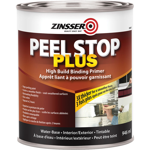Peel Stop&reg; Plus High Build Binding Primer, 946 ml, Can, White NRZ Safety Inc.