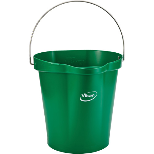 Seau pour l'hygi&egrave;ne des aliments, Vert, 3 gal. US NRZ Safety Inc.