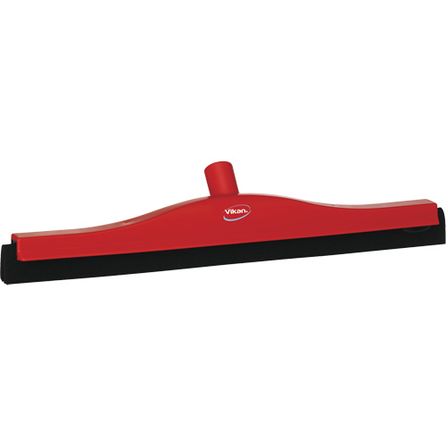 Fixed Head Food Hygiene Floor Squeegee, 20", Red NRZ Safety Inc.