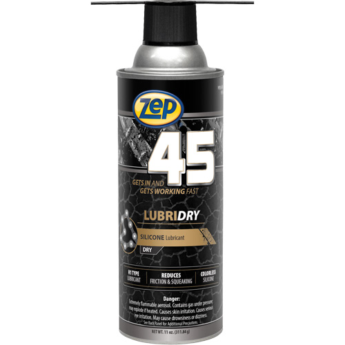 45 Lubridry Silicone-Based Dry Lubricant, Aerosol Can NRZ Safety Inc.