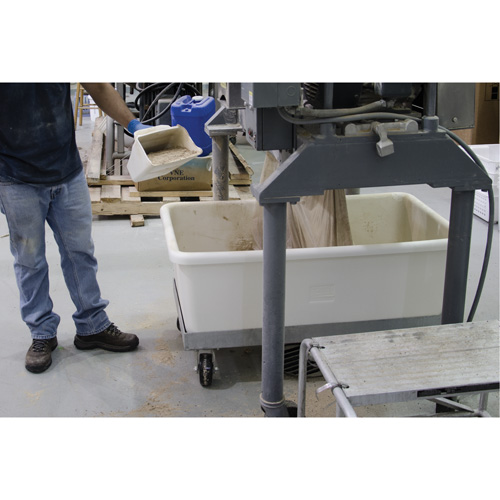 Mega Scoop, Plastic, Red, 128 oz. NRZ Safety Inc.