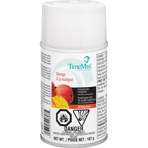 TimeMist&reg; Industrial Strength Air Freshener, Mango, Aerosol Can/Cartridge NRZ Safety Inc.