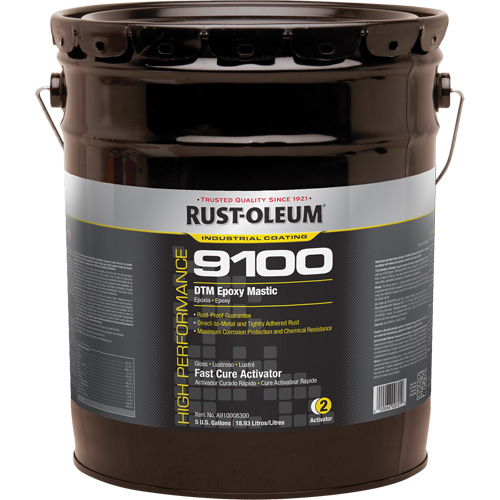 9100 System DTM Epoxy Mastic Fast Cure Activator, 5 gal., Pail NRZ Safety Inc.