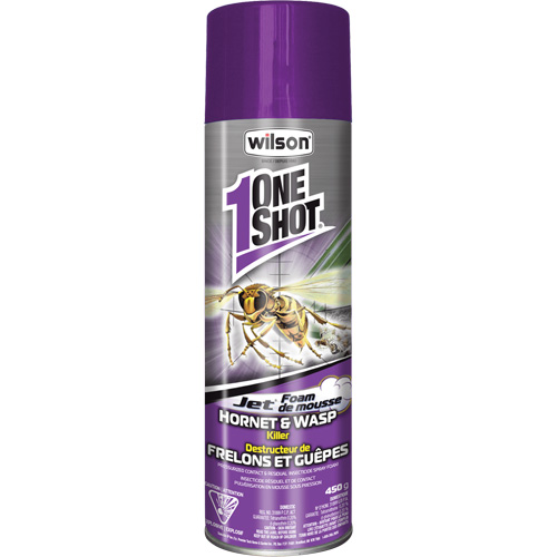 One Shot Wasp & Hornet Repellent, 450 g, Aerosol Can NRZ Safety Inc.