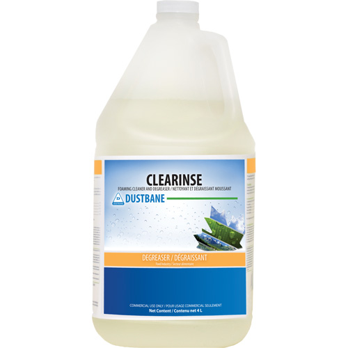 Nettoyant et d&eacute;graissant moussant Clearinse, 4 L, Cruche NRZ Safety Inc.