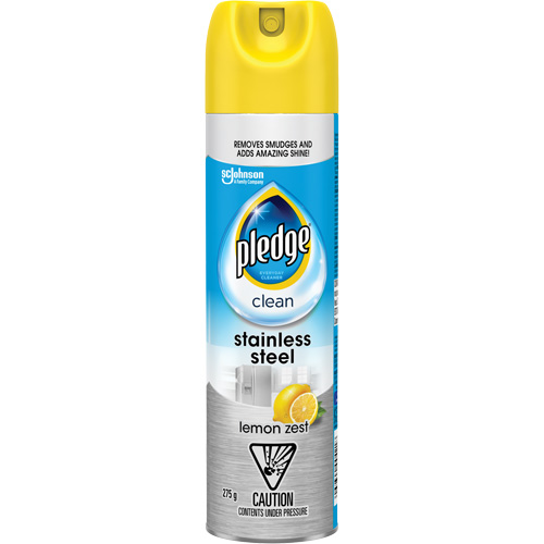 Pledge&reg; Stainless Steel Cleaner, 275 g, Aerosol Can NRZ Safety Inc.