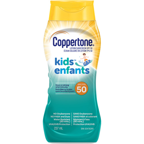 Kids Water Resistant Sunscreen, SPF 50, Lotion NRZ Safety Inc.