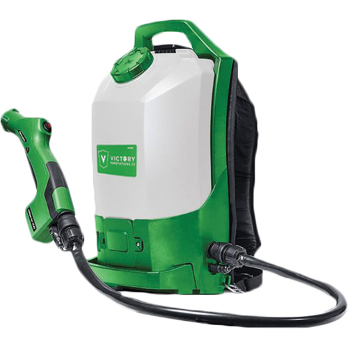 Victory Electrostatic Backpack Sprayer, 8.5 L Tank, 16.8 V NRZ Safety Inc.
