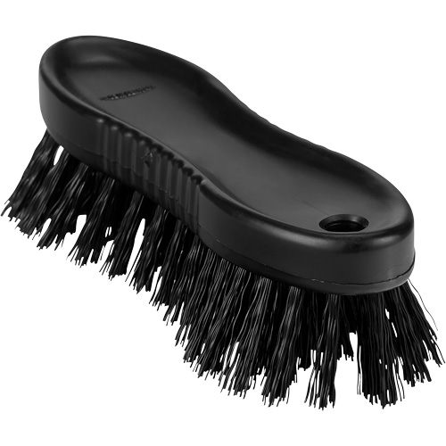 ColorCore Hand Brush, Stiff Bristles, 6" Long, Black NRZ Safety Inc.