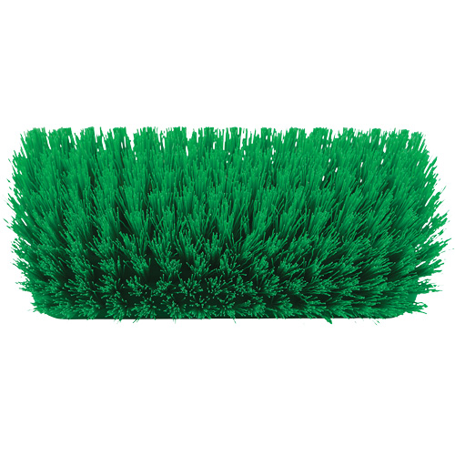 Brosse &agrave; angle double ColorCore pour surfaces hautes et basses, Soies Ferme, Longueur de 10", Vert NRZ Safety Inc.