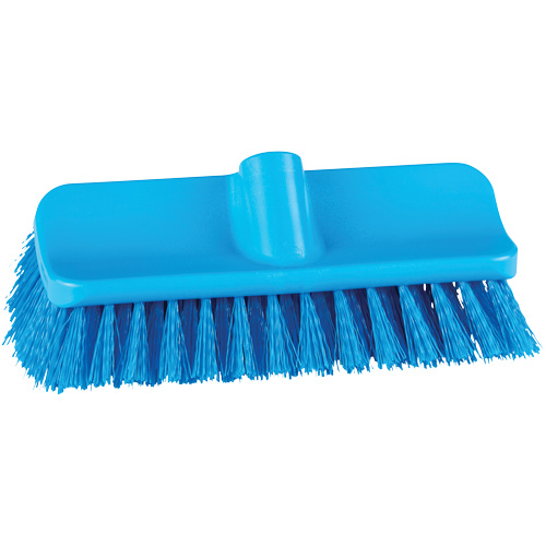 Brosse &agrave; angle double ColorCore pour surfaces hautes et basses, Soies Ferme, Longueur de 10", Bleu NRZ Safety Inc.