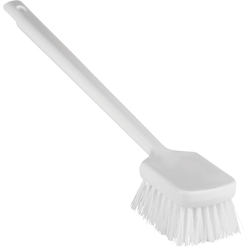 ColorCore Long Handle Brush, Stiff Bristles, 20" Long, White NRZ Safety Inc.