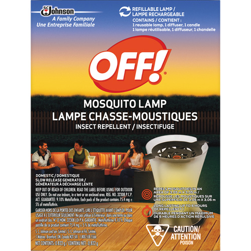 Lampe chasse-moustiques Off! PowerPad, Sans DEET, Lampe,  NRZ Safety Inc.