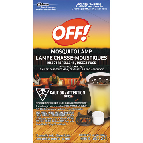 Recharge pour lampe chasse-moustiques Off! PowerPad, Sans DEET, Recharge,  NRZ Safety Inc.
