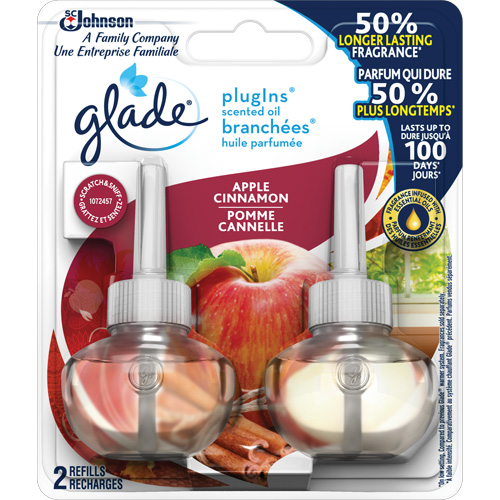 Glade&reg; PlugIns&reg; Scented Oil Refills, Apple Cinnamon, Cartridge NRZ Safety Inc.
