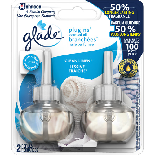 Glade&reg; PlugIns&reg; Scented Oil Refills, Clean Linen&reg;, Cartridge NRZ Safety Inc.