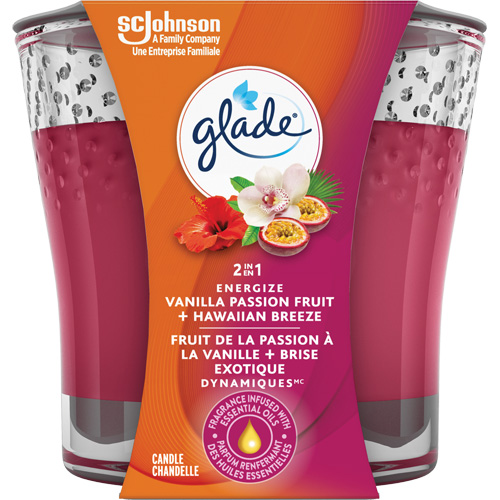 Glade&reg; 2-in-1 Candle, Hawaiian Breeze&reg; & Vanilla Passionfruit NRZ Safety Inc.
