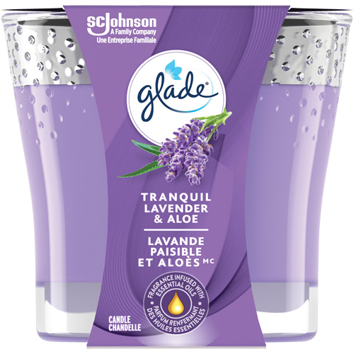 Glade&reg; 2-in-1 Candle, Lavender & aloe NRZ Safety Inc.