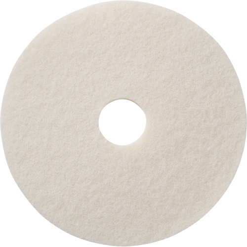 Floor Pads, 12", Polish, White NRZ Safety Inc.