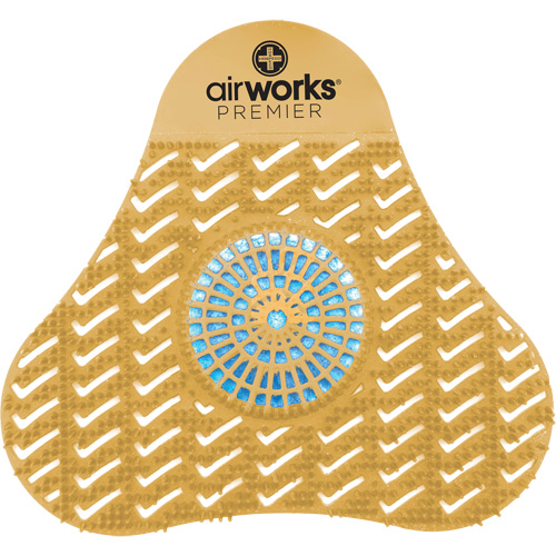 Tamis d'urinoir avec bloc d&eacute;sodorisant AirWorks NRZ Safety Inc.