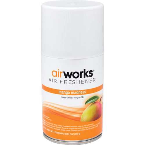 AirWorks&reg; Metered Air Fresheners, Mango Madness, Aerosol Can NRZ Safety Inc.