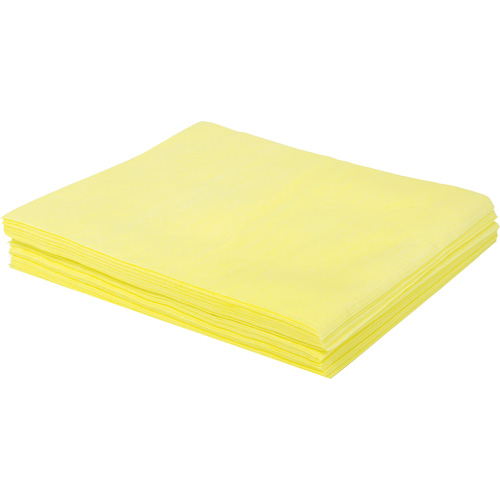 TaskBrand&reg; Medium-Duty Oil-Treated Duster, Polyester, Yellow NRZ Safety Inc.