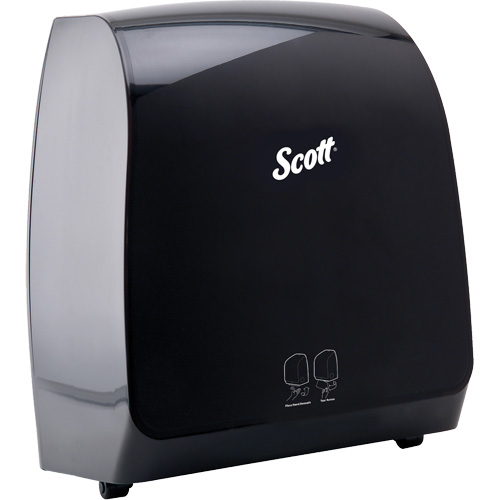 Distributeur de serviettes en rouleaux durs Scott Pro, &eacute;lectronique/Sans contact, 12,66" la x 9,18" p x 16,44" h NRZ Safety Inc.