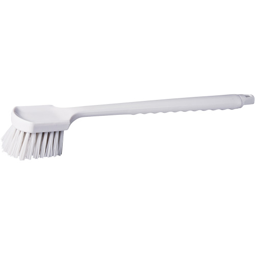 Brosse &agrave; chaudron &agrave; manche long, 20" l, Soies Polypropyl&egrave;ne, Blanc NRZ Safety Inc.