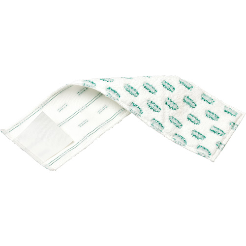 Flat Mop Pad, Scrubber, Microfibre, 4-3/4" x 16" NRZ Safety Inc.