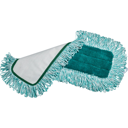 Tampon sec &agrave; frange, Style Boucles et crochets, Microfibre/Polyester, 18" lo x 5-3/4" la NRZ Safety Inc.