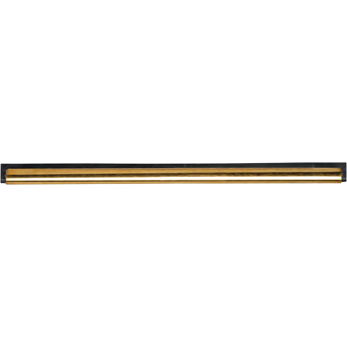 Window Squeegee Channel and Rubber, 18", Rubber, Brass Frame NRZ Safety Inc.