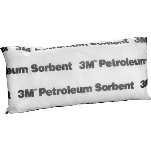 Petit tampon absorbant pour produits p&eacute;troliers, Huile seulement, 15" lo x 7" la, 12,7 gal absorption/pqt NRZ Safety Inc.