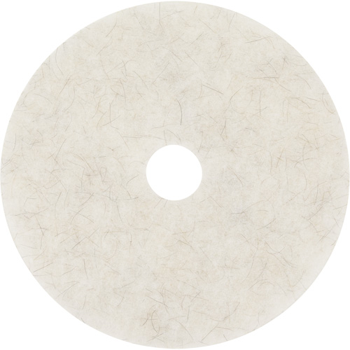 Natural Blend Pad, 17", Burnishing, White NRZ Safety Inc.