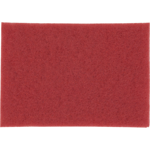 Hi-Performance Pad, 14" x32", Buffing/Cleaning, Red NRZ Safety Inc.