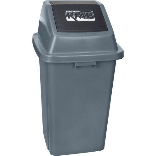 Garbage Can, Plastic, 26 US gal. NRZ Safety Inc.