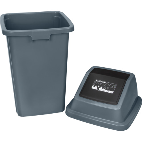 Garbage Can, Plastic, 26 US gal. NRZ Safety Inc.