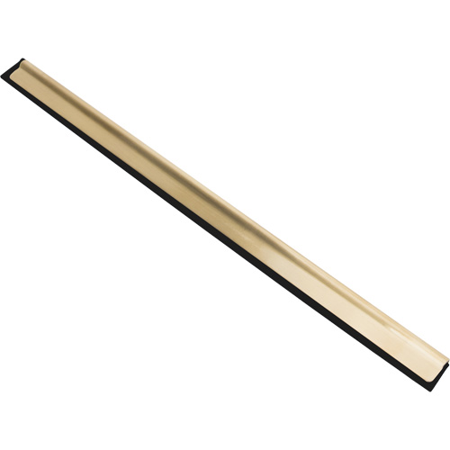 Window Squeegee Blade, 14", Rubber, Brass Frame NRZ Safety Inc.