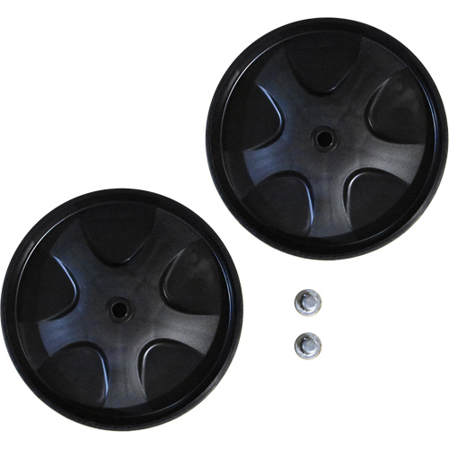 Replacement Wheels & Push Caps for Waste Dolly NRZ Safety Inc.