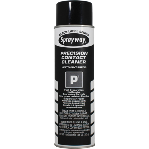 Nettoyant de pr&eacute;cision pour contacts P1, Canette a&eacute;rosol NRZ Safety Inc.